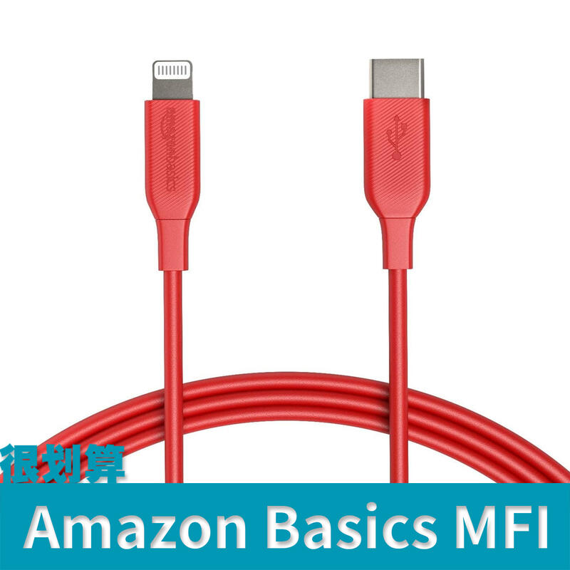 [很划算] Amazon Basics USB-C Type C PD快充線 Lightning 蘋果 MFi c94