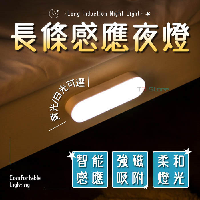 磁吸式 LED感應燈 人體感應燈 小夜燈 衣櫃燈 露營燈 吸頂燈 免電池 生活用品【HE20】