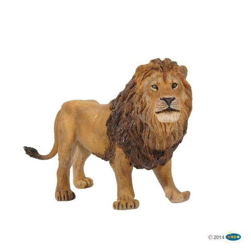 【Good Toy】法國 PAPO 50040 野生動物 公獅 Kingdom Lion