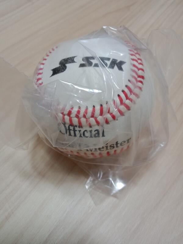 wely SSK  硬式 棒球 比賽球 紅線球 牛皮材質 一顆特價150元