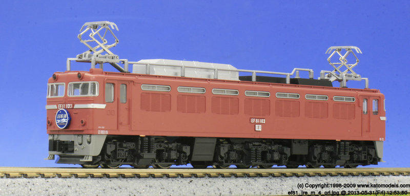 KATO火車收藏》 N規KATO 3021-1 EF81 一般色| 露天市集| 全台最大的網
