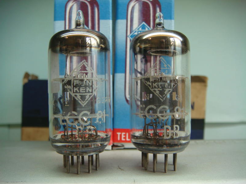 Ro-Co Tube】真空管: 德國製Telefunken ECC81/12AT7 真空管( 一