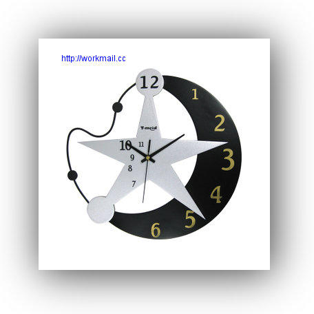 【yes99buy加盟】星月神話個性簡約時鐘兒童房靜音鐘錶