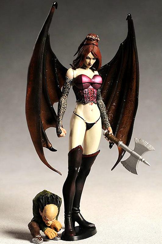 Spp的玩具 全新 NECA 惡魔城 Castlevania Succubus 美豔的女惡魔 蝙蝠女