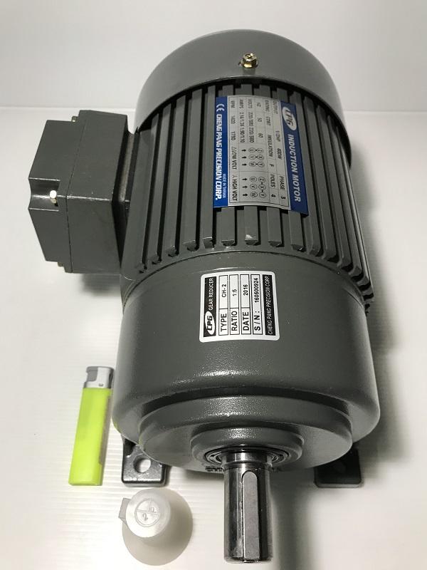 965 減速馬達HENG PANG CPG CH2 1/2HP 400W 三相220/380V 減速比5 軸心