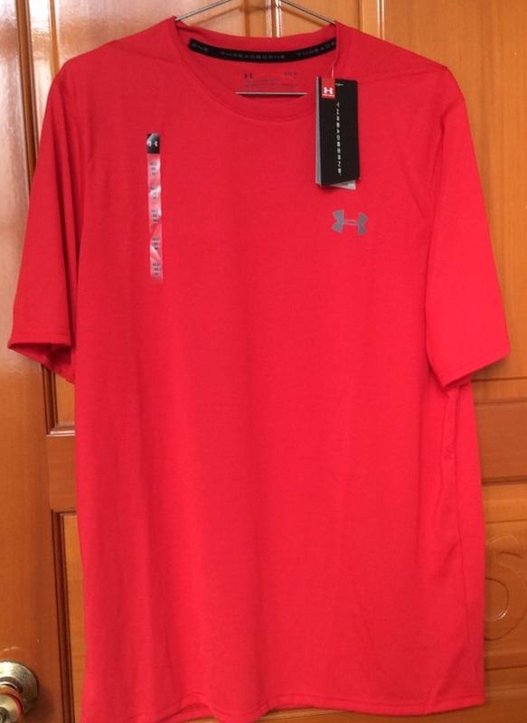【現貨在台】Under Armour UA Tech  運動 短袖 T恤 紅色 M號 寬鬆型