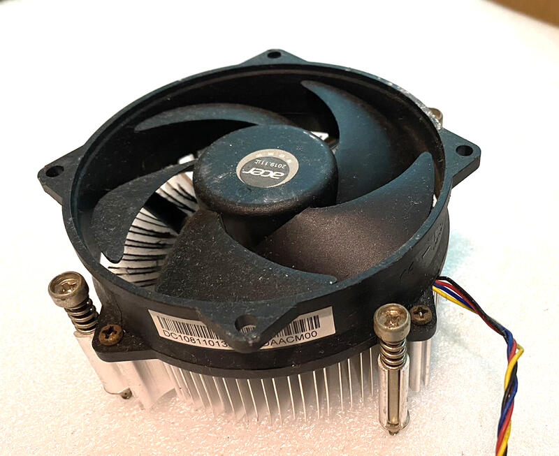 宏碁套裝機 ACER CPU 散熱風扇 115X （1155、1156、1150、1151 腳位）