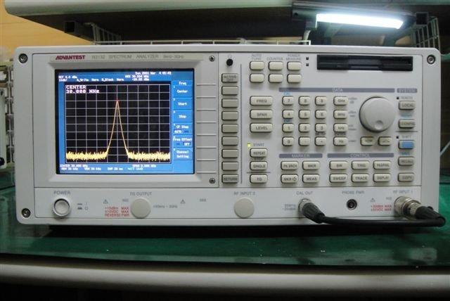 萬象騰達 ADVANTEST R3132 Spectrum Analyzer 頻譜分析儀(U3741/E4402B)