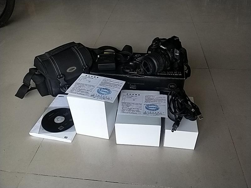 NIKON D3000單眼相機,整套只要8000元