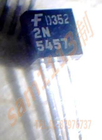 113電晶體 2N5457 TO-92 FAIRCHILD 10mA 25V 場效 N JFET >>10個