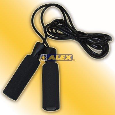新莊新太陽 ALEX B-19 泡棉 握把 跳繩 握把舒適不易磨手 繩長290CM 特價150