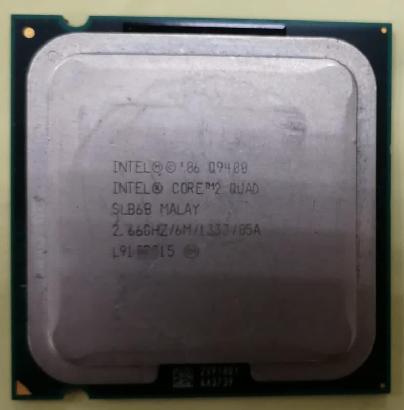 二手測試良品 Intel  Quad Q9400 四核心 775腳位