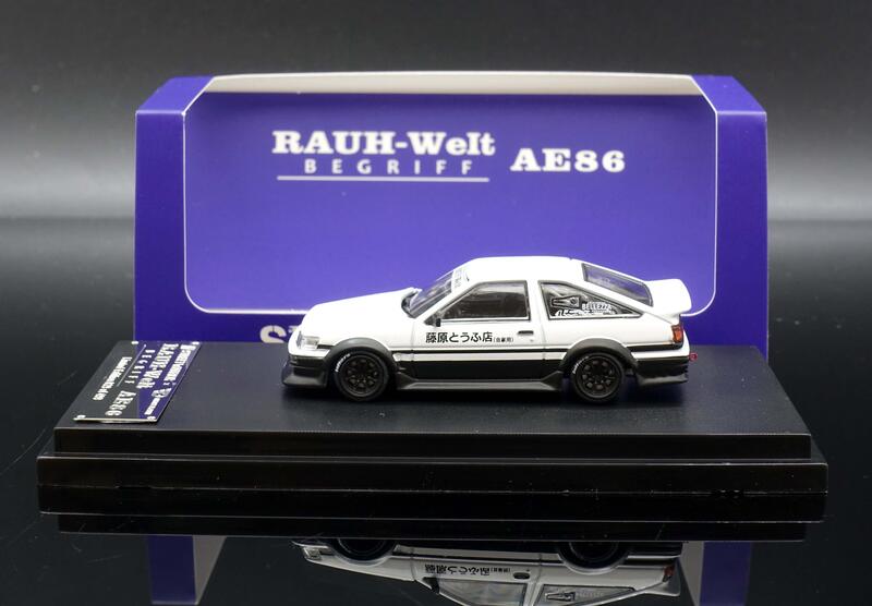 M.A.S.H】現貨特價Street weapon 1/64 RWB AE86 白寬體改裝| 露天市集