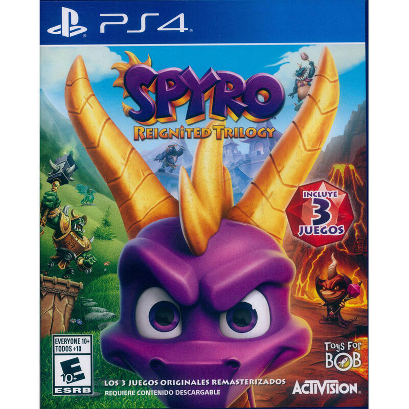 (現貨全新) PS4 寶貝龍：重燃三部曲 英文美版 Spyro: Reignited Trilogy