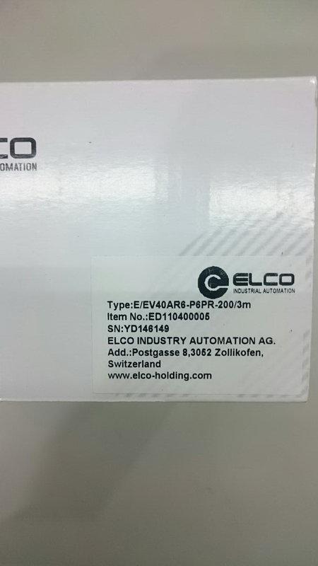 瑞士 ELCO Encoder 編碼器 分辨率200 E/EV40AR6-P6PR