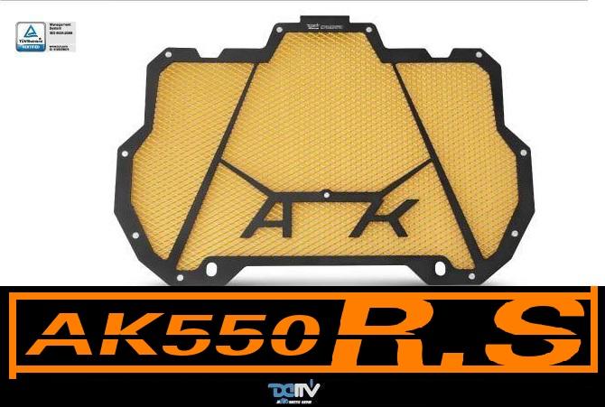 【R.S MOTO】KYMCO AK550 水箱護網 造型款 (黑鋁框) 多色可選 DMV