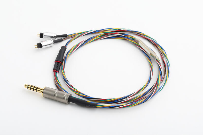 UP Music】Rosenkranz HP-Rainbow耳機線IEM MMCX / 2.5 3.5 4.4mm