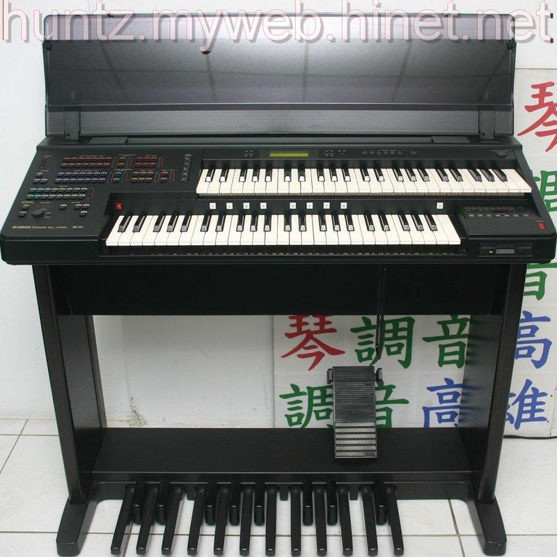 【田新中古琴行】日本製YAMAHA山葉Electone雙層電子琴EL-400電管風琴(1萬6直購)雙排鍵EL-500