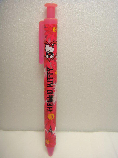 瑪奇格日本原裝進口 Hello Kitty Vivitix Girls 花朵 (2002 日本製）12.5cm 絶版 原子筆