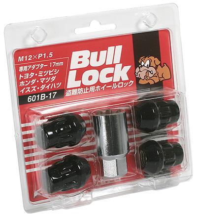 【翔浜車業】KYO-EI BULL LOCK 601B-17 輪圈 鋁圈鍛造防盜螺帽組(M12xP1.5,17HEX)