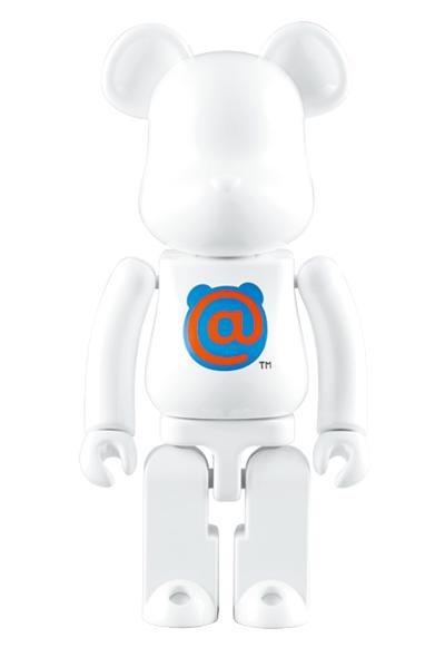 ❤里昂玩具部❤Be@rbrick 第一個超合金款式200% 純白色字母@ 經典款