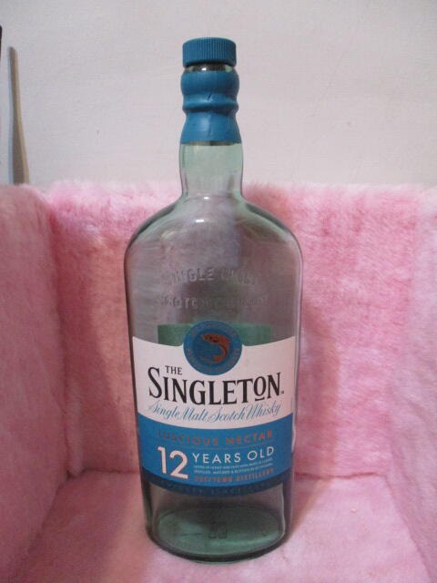蘇格蘭 蘇格登 Singleton 12年[達夫鎮]單一麥芽威士忌 空酒瓶 1公升