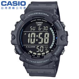 【柒號本舖】CASIO 卡西歐大液晶野戰電子錶-黑 # AE-1500WH-8B (台灣公司貨)