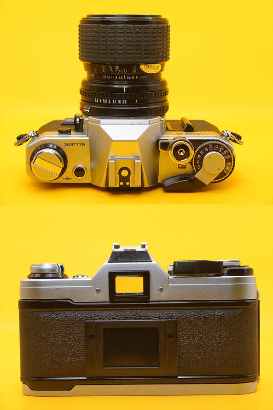 Canon A-1 with Sigma 35mm-70mm f/2.8-f/4 Zoom Lens
