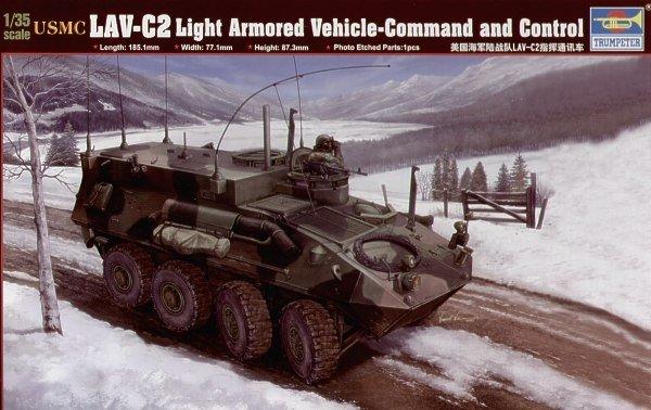 [威逸模型] 小號手 1/35 美國海軍陸戰隊 LAV-C2 指揮通信車 00371