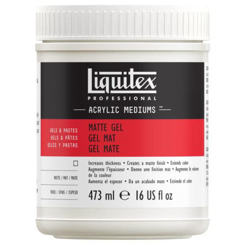 法國製 LIQUITEX  立可得 壓克力顏料 MATTE GEL 237ml 473ml 消光凝膠劑
