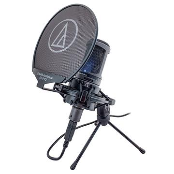 【愷威電子】高雄耳機專賣 audio-technica 鐵三角 AT2020USBi 靜電型電容式麥克風 台灣公司貨