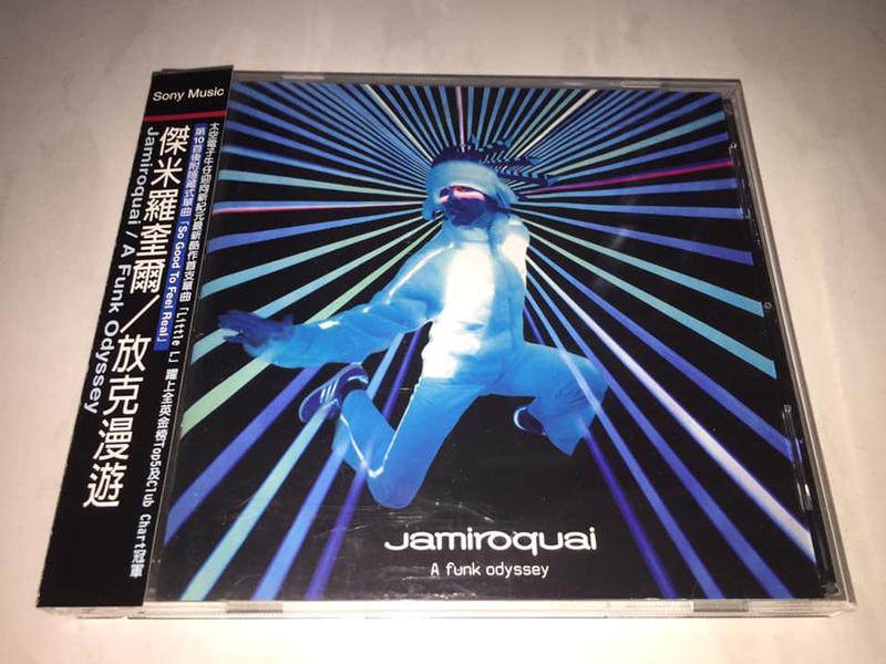 Jamiroquai 2001 A Funk Odyssey Taiwan OBI 10 Track CD Album
