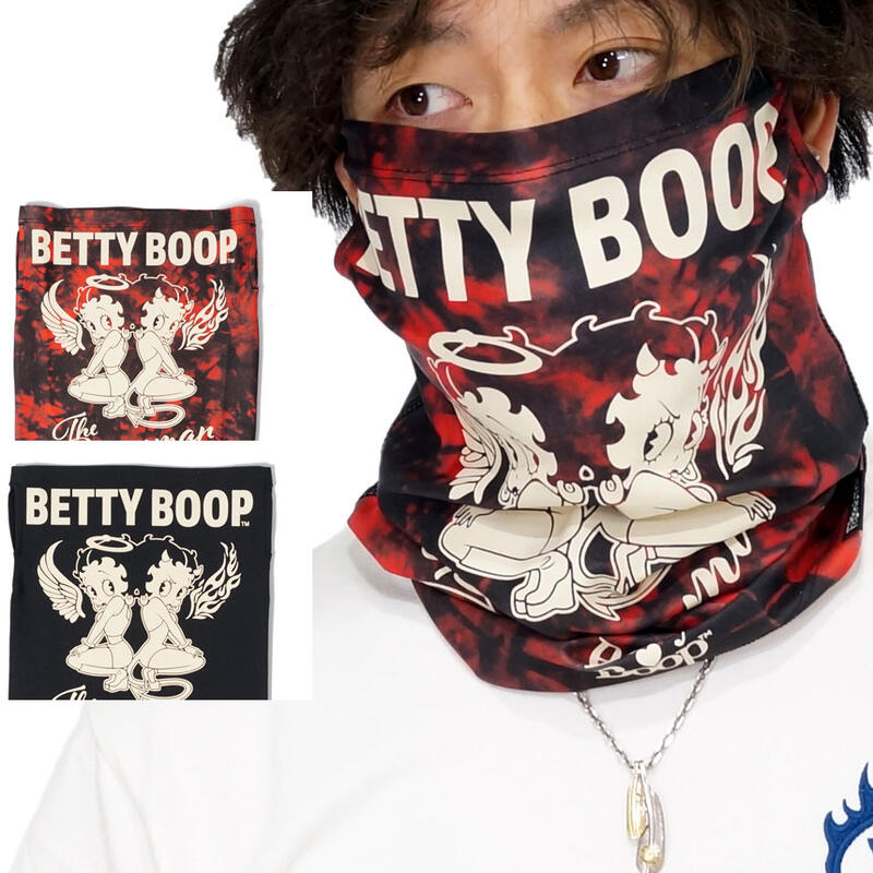 -開關倉庫-日本 VANSON 魔術頭巾 THE BRAVEMAN × BETTY BOOP 兩色 BBB-2331
