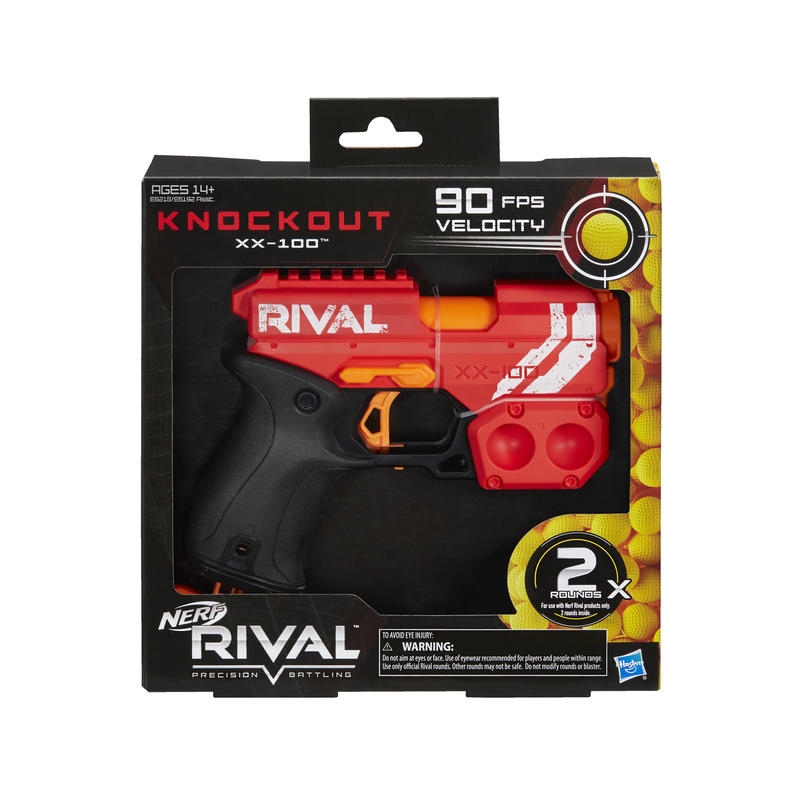 【W先生】孩之寶 NERF RIVAL 決戰系列 瞬擊射擊器 Knockout XX-100 球槍 軟彈槍 球彈槍
