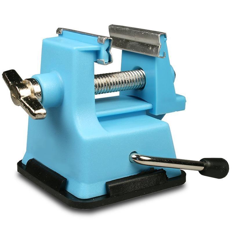 【模型屋】現貨 台灣製造 GIC MINI VISE VS-90 萬用固定座 模型工具 桌上型 迷你夾鉗 吸盤固定