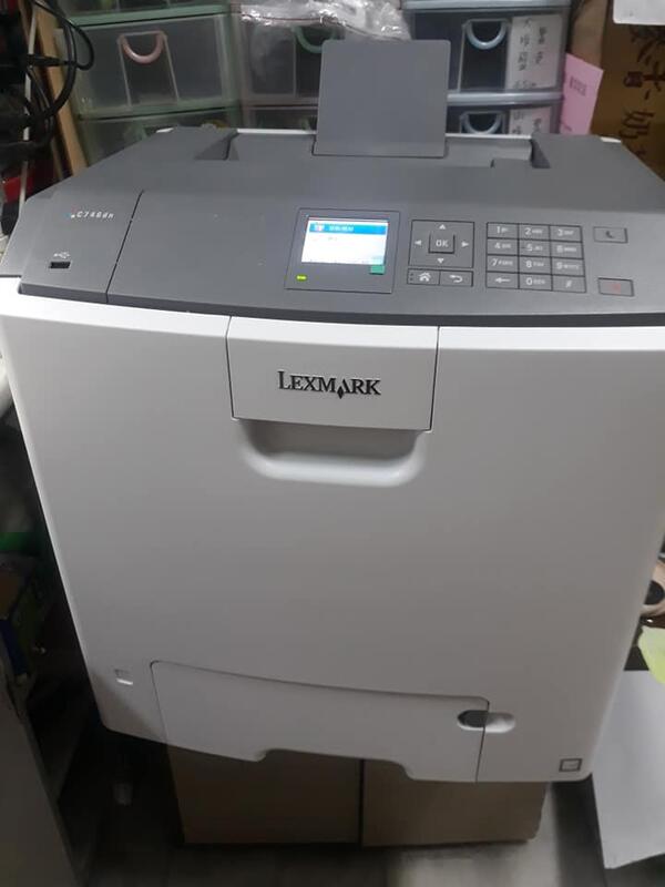 -----己售出----Lexmark C746dn 彩色印表機 雷射印表機 彩色列表機 黑白彩色印表機 印表機 列表機