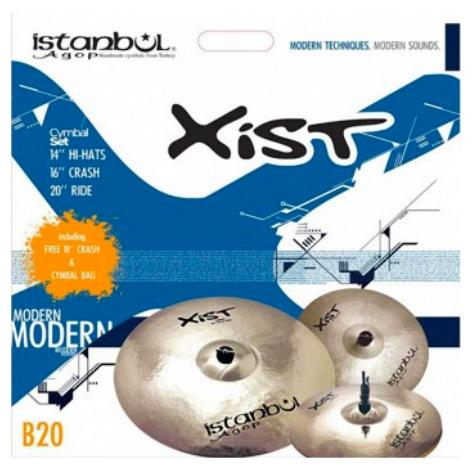 全韻音樂社-Istanbul Agop Xist Cymbal Set 套鈸 銅鈸組 附銅鈸袋 特價28000元