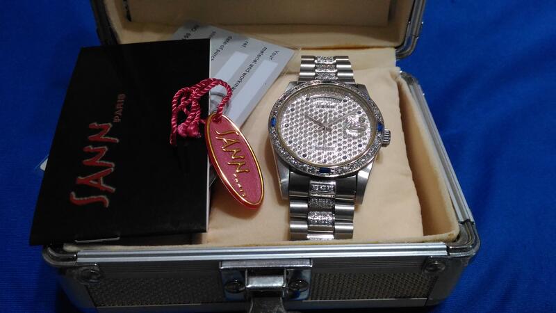 【蠔錶配件】法國品牌SANN/ 蠔式自動上鍊機械錶/ETA2836-2機芯/免運費