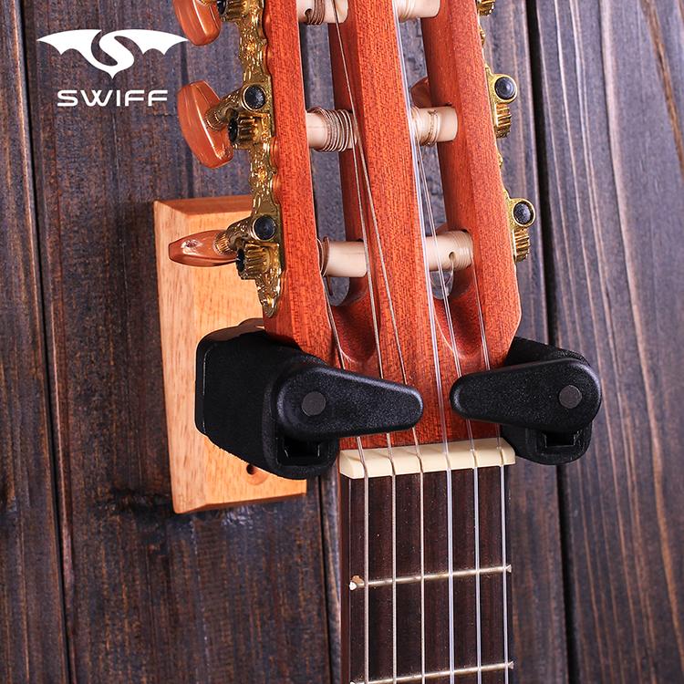 木背板壁掛自鎖結構吉他架 吉他吊架 木背板吉他掛架 壁掛吉他架 貝斯架 琴架 (另有 HERCULES GSP38WB