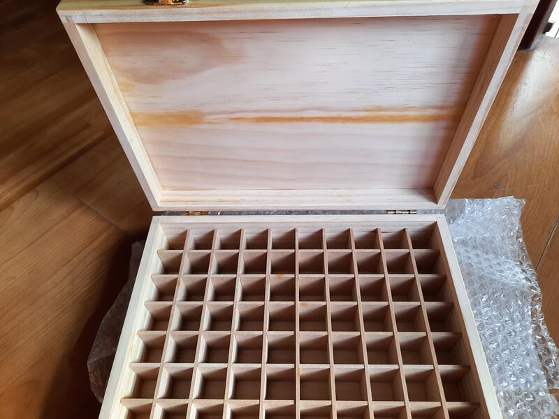 《多桑原木傢飾》70格松木精油木盒10ML(芳療師必備)MIT客製化~訂製收藏實木盒