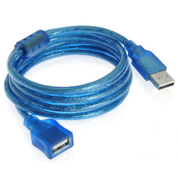 [智信] USB2.0 A公-A母 5米 5M 5公尺 500cm USB延長線 銅蕊線+磁環 優質線