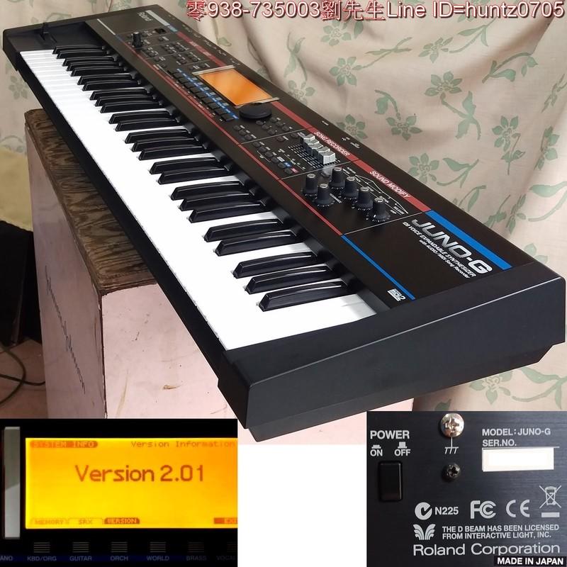日本製Roland羅蘭JUNO-G合成器Synthesizer電子琴61鍵(2萬2直購)Gi【田新中古琴行】Di DS