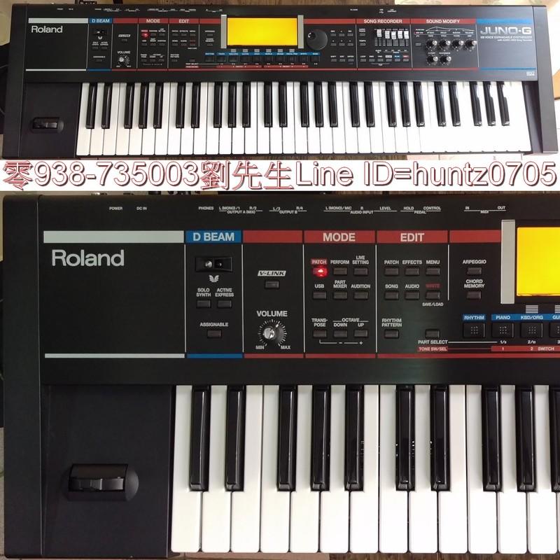 日本製Roland羅蘭JUNO-G合成器Synthesizer電子琴61鍵(2萬2直購)Gi【田