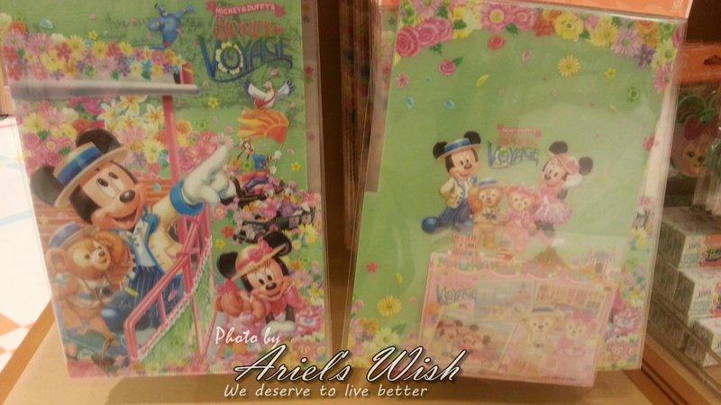 Ariel's Wish-東京Disney迪士尼Duffy & Shelliemay春季A4三層資料夾&小型三層資料夾-現貨*1組