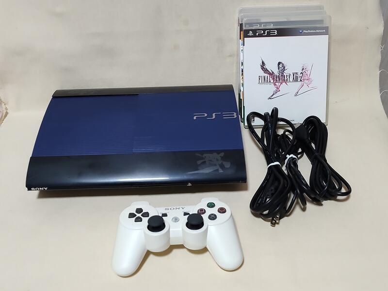 PS3 CECH-4000B 限定版薄機250G 版本4.80 附原廠遊戲片-BB0105 | 露天