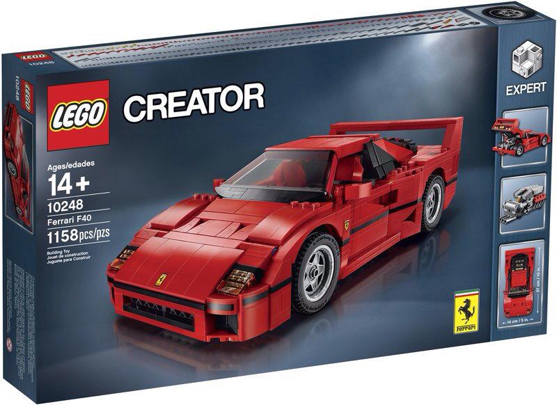 樂高 LEGO 10248 法拉利 Ferrari F40 馬王 經典跑車