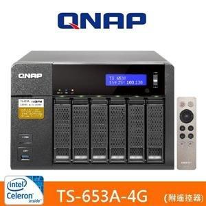 QNAP TS-653A-4G 網路儲存伺服器   相關商品 QTS-Ubuntu Combo NAS，提供儲存與物聯網