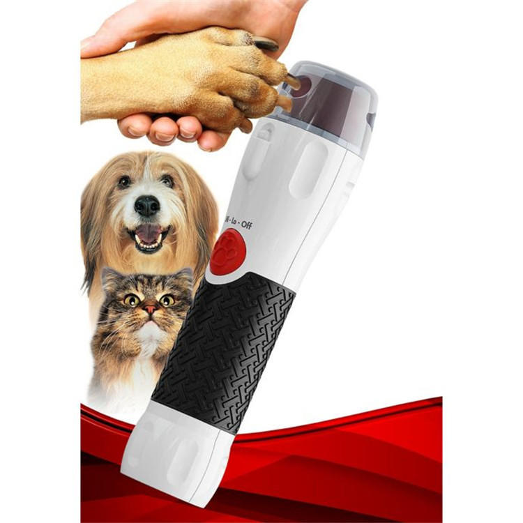 亞馬遜熱銷推薦 寵物電動磨甲器 LED貓狗電動磨甲器 寵物指甲剪 適用於貓.狗.其他寵物