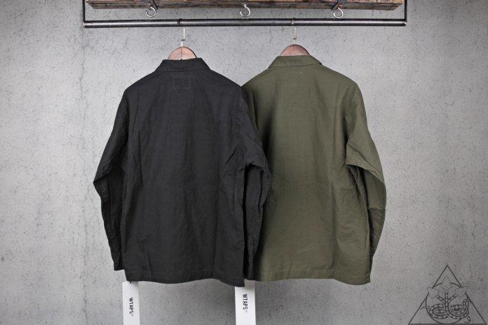 HYDRA】Wtaps Buds LS / Shirt. Cotton. Ripstop 軍襯衫口袋【WTS113