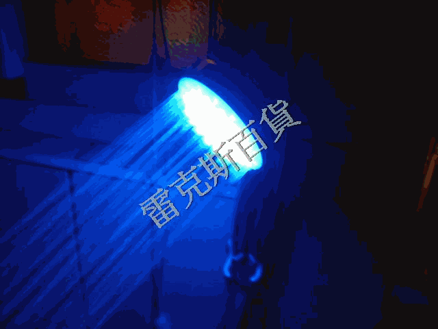 <雷克斯百貨>浪漫七彩自發光(免電池)LED 蓮蓬頭(自動循環變色)